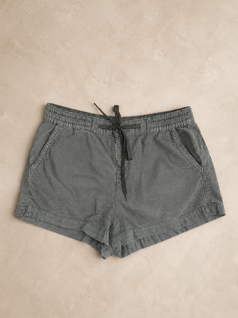 American Eagle Olive Green Drawstring Utility Shorts Size Small